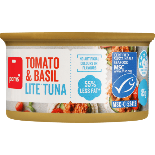Pams Tomato & Basil Lite Tuna