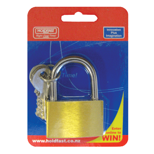 Holdfast Brass Padlock 25mm