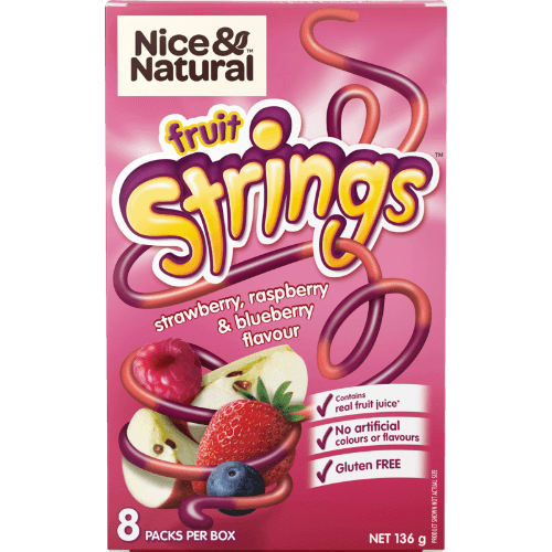 Nice & Natural Strings Fruit Snacks