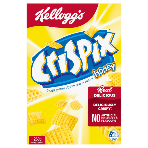 Kellogg's Crispix Honey Breakfast Cereal