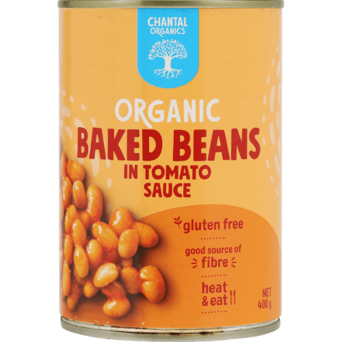 Chantal Organics Organic Gluten Free Baked Beans In Tomato Sauce