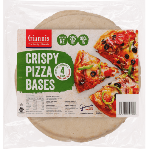 Giannis Crispy Pizza Bases