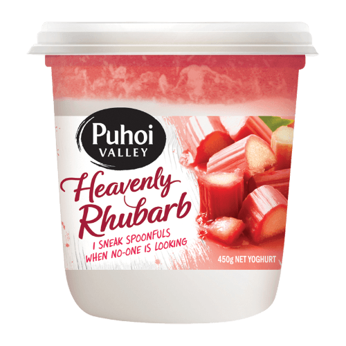 Puhoi Valley Heavenly Rhubarb Yoghurt