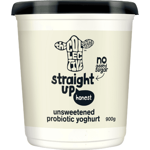 The Collective Straight Up Unsweetened Probiotic Yoghurt