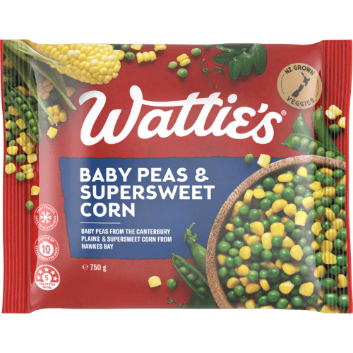 Wattie's Baby Peas & Supersweet Corn