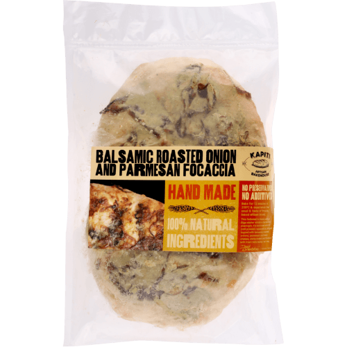 Kapiti Artisan Bakehouse Balsamic Roasted Onion & Parmesan Focaccia Bread