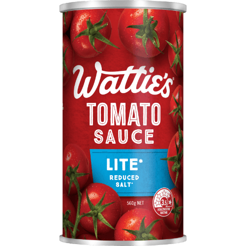 Wattie's Lite Reduced Salt Tomato Sauce