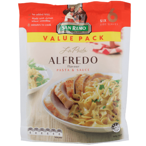 San Remo La Pasta Alfredo Pasta & Sauce 160 g