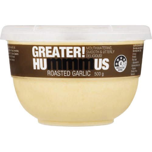 Greater! Hummmus Roasted Garlic Hummmus