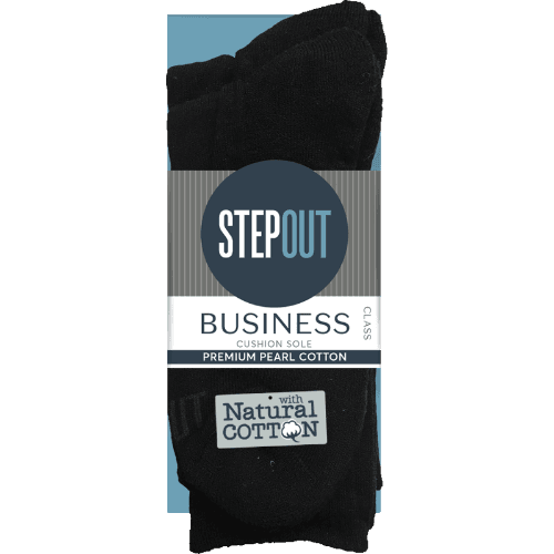 Stepout Business Mens Size 44-48.5 Cushion Sole