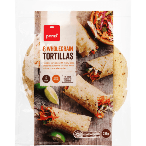 Pams Wholegrain Tortillas