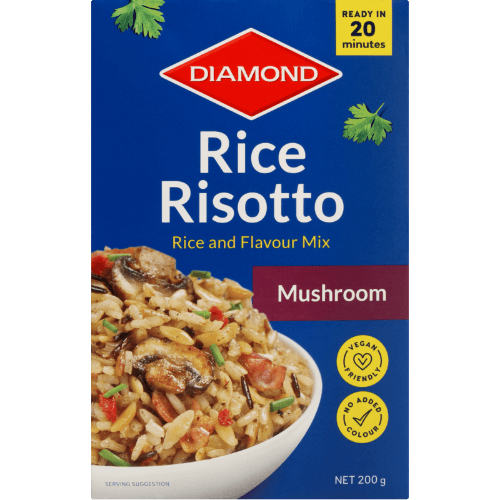 Diamond Mushroom Rice Risotto Rice & Flavour Mix