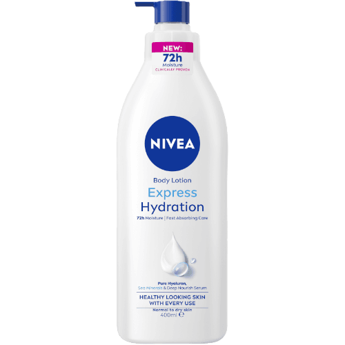 Nivea Express Hydration 72hr Moisture Body Lotion