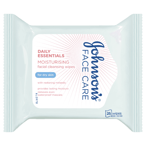 Johnson's Facial Cleansing Wipes For Dry Skin