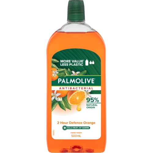 Palmolive Antibacterial 2 Hour Defence Orange Liquid Hand Wash Refill