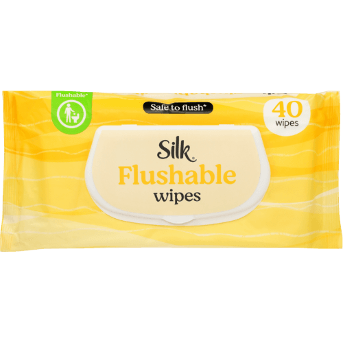 Silk Flushable Wipes