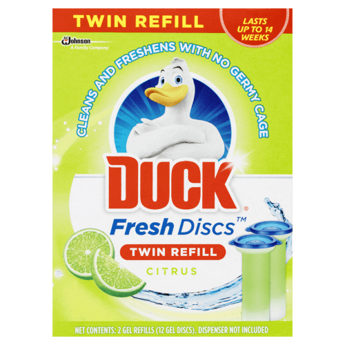 Duck Citrus Toilet Fresh Discs Refill