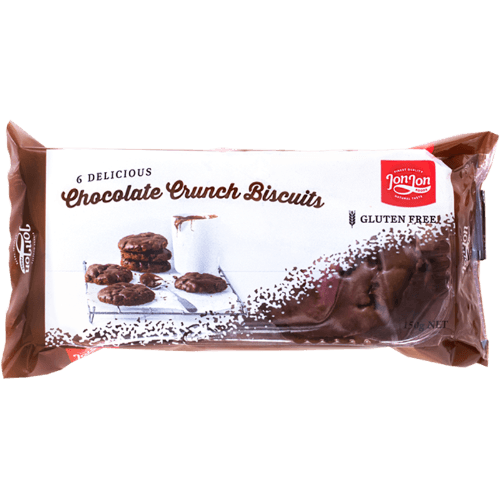 Jon-Jon Gluten Free Chocolate Crunch Biscuits