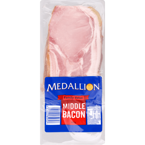 Medallion Middle Bacon