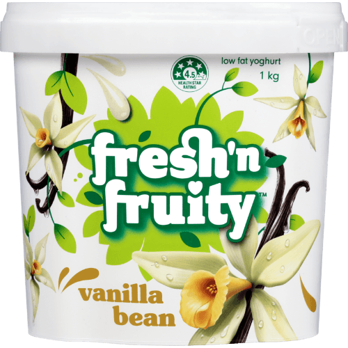 Fresh 'n Fruity Vanilla Bean Yoghurt