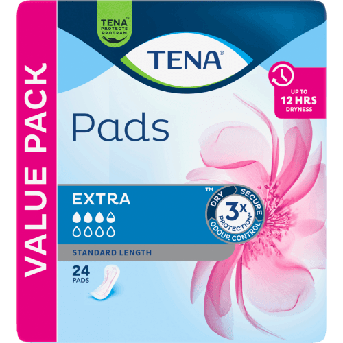 Tena Extra Standard Length Pads
