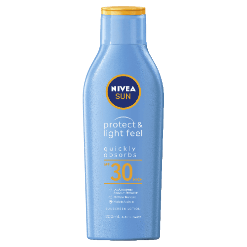 Nivea Sun Protect & Light Feel Sunscreen Lotion SPF30 200 mL
