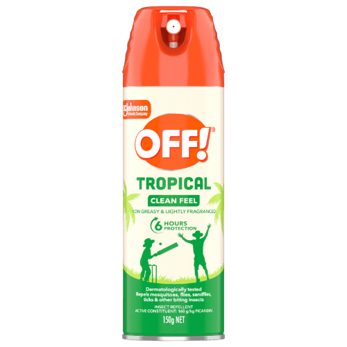 Off Tropical Clean Feel Insect Repellent Aerosol Spray