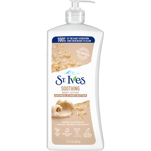 St Ives Oatmeal & Shea Butter Soothing Body Lotion 621 mL