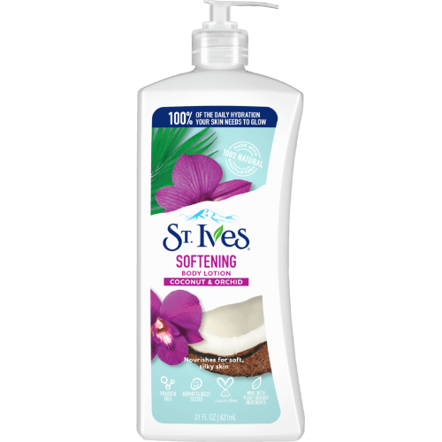 St Ives Coconut & Orchid Softening Body Lotion 621 mL