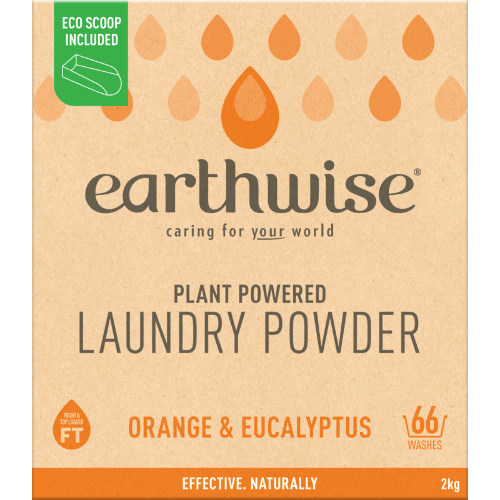 Earthwise Orange & Eucalyptus Plant Powered Laundry Powder 2 kg