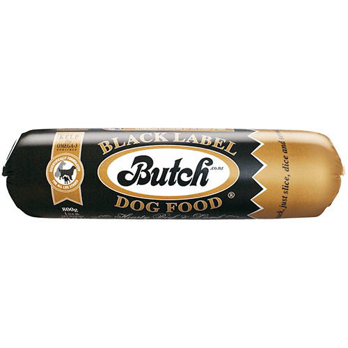 Butch Black Label Dog Roll