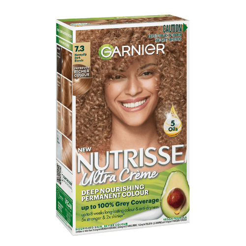 Garnier Nutrisse 7.3 Honey Dip Dark Blonde Hair Colour