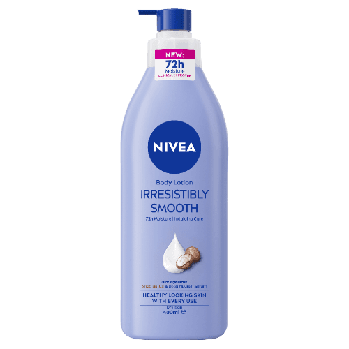Nivea Irresistibly Smooth 72hr Moisture Body Lotion