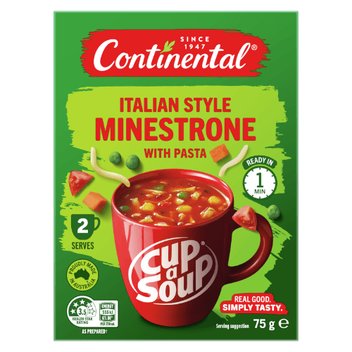 Continental Italian Minestrone With Pasta Cup a Soup 2 × 37.5 g