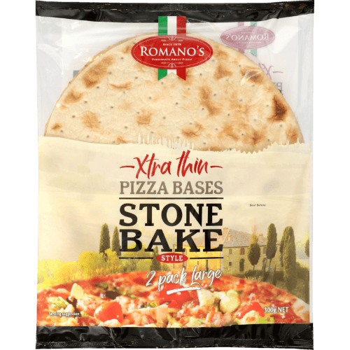 Romano's Stone Bake Style Xtra-Thin Pizza Bases