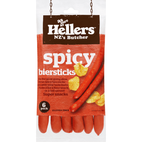 Hellers Spicy Biersticks