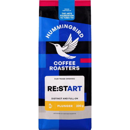 Hummingbird Re:Start Organic Fair Trade Plunger Coffee