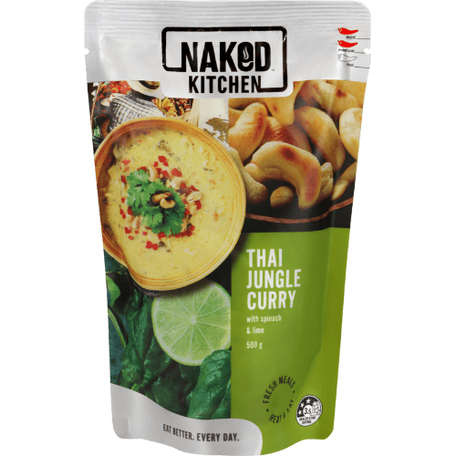 Naked Kitchen Thai Jungle Curry With Spinach & Lime