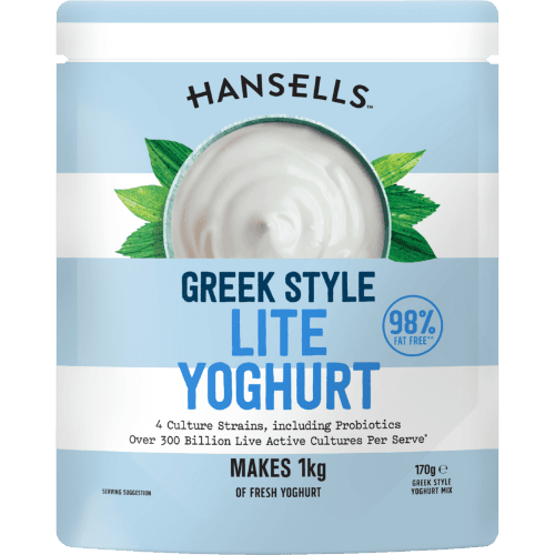 Hansells Greek Style Lite Yoghurt Mix