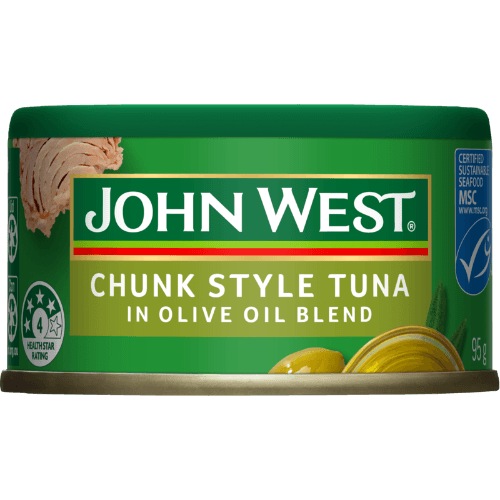 John West Chunk Style Tuna In Olive Oil Blend