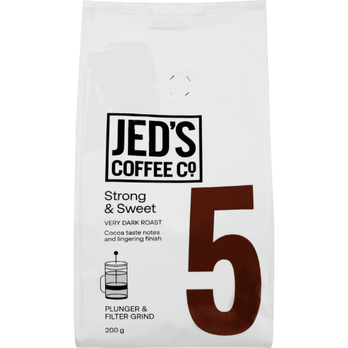 Jed's Coffee Co. 5 Extra Strong Plunger Coffee