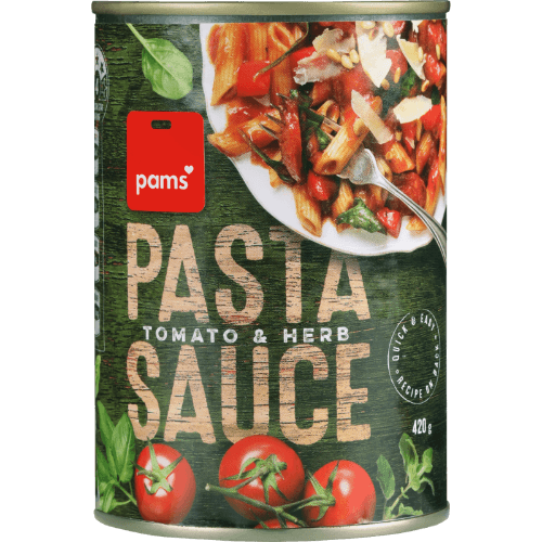 Pams Tomato & Herb Pasta Sauce