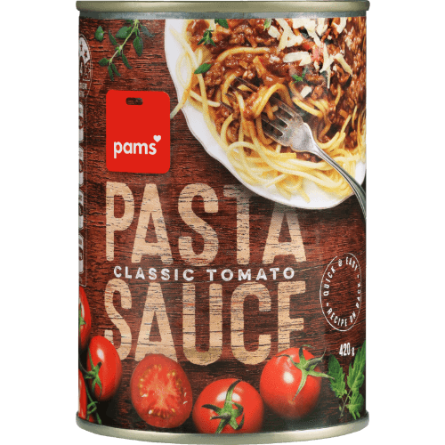 Pams Classic Tomato Pasta Sauce