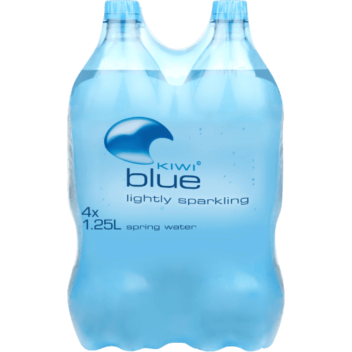 Kiwi Blue Lightly Sparkling Spring Water