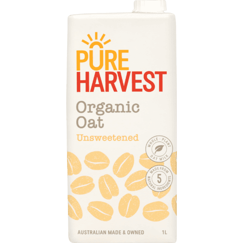 Pureharvest Unsweetened Organic Oat Milk 1 L