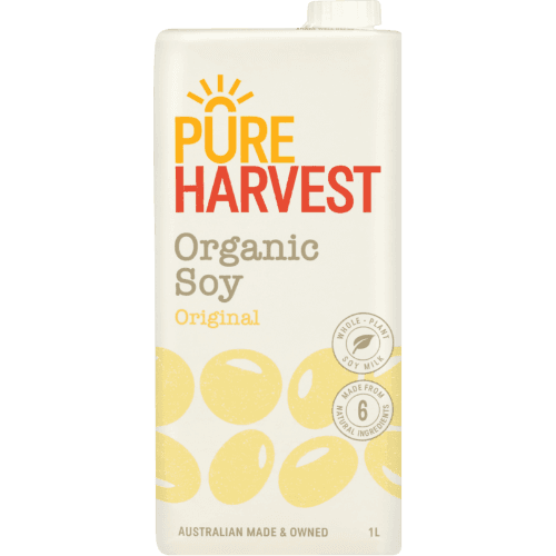 Pureharvest Original Organic Soy Milk 1 L