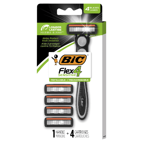 Bic Hybrid 4 Flex Sensitive Disposable Razor