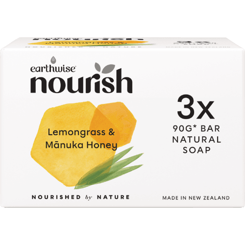 Nourish Lemongrass & Manuka Honey Natural Soap