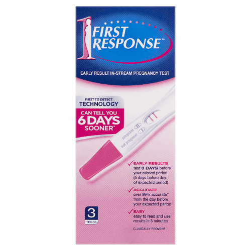 First Response Instream Pregnancy Tests
