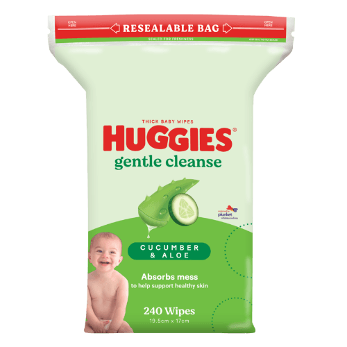 Huggies Cucumber & Aloe Thick Baby Wipes